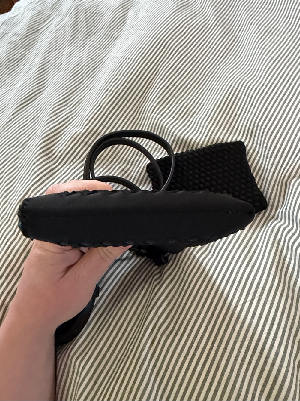 NWOT Naghedi • Black Neoprene Phone Case in Onyx - Picture 7 of 8